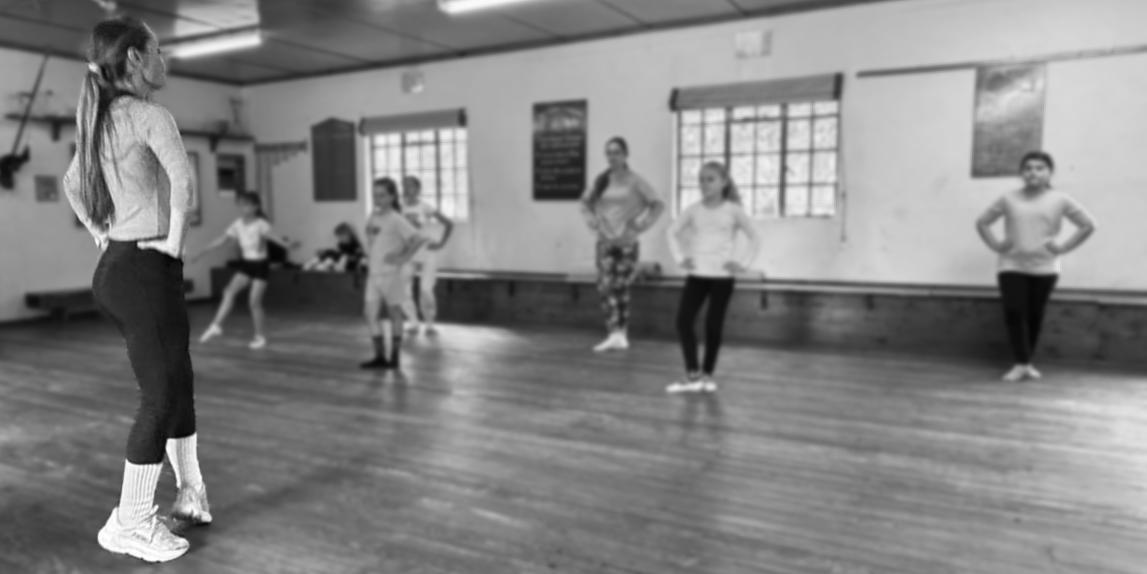 Rise Dance Studio dancers practicing